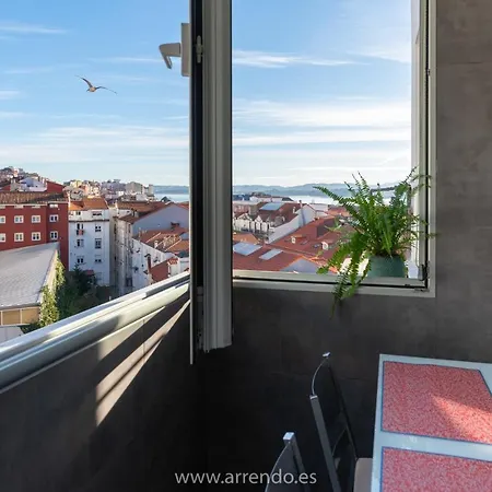 Vistas Exclusivas A La Bahia Апартаменты Сантандер